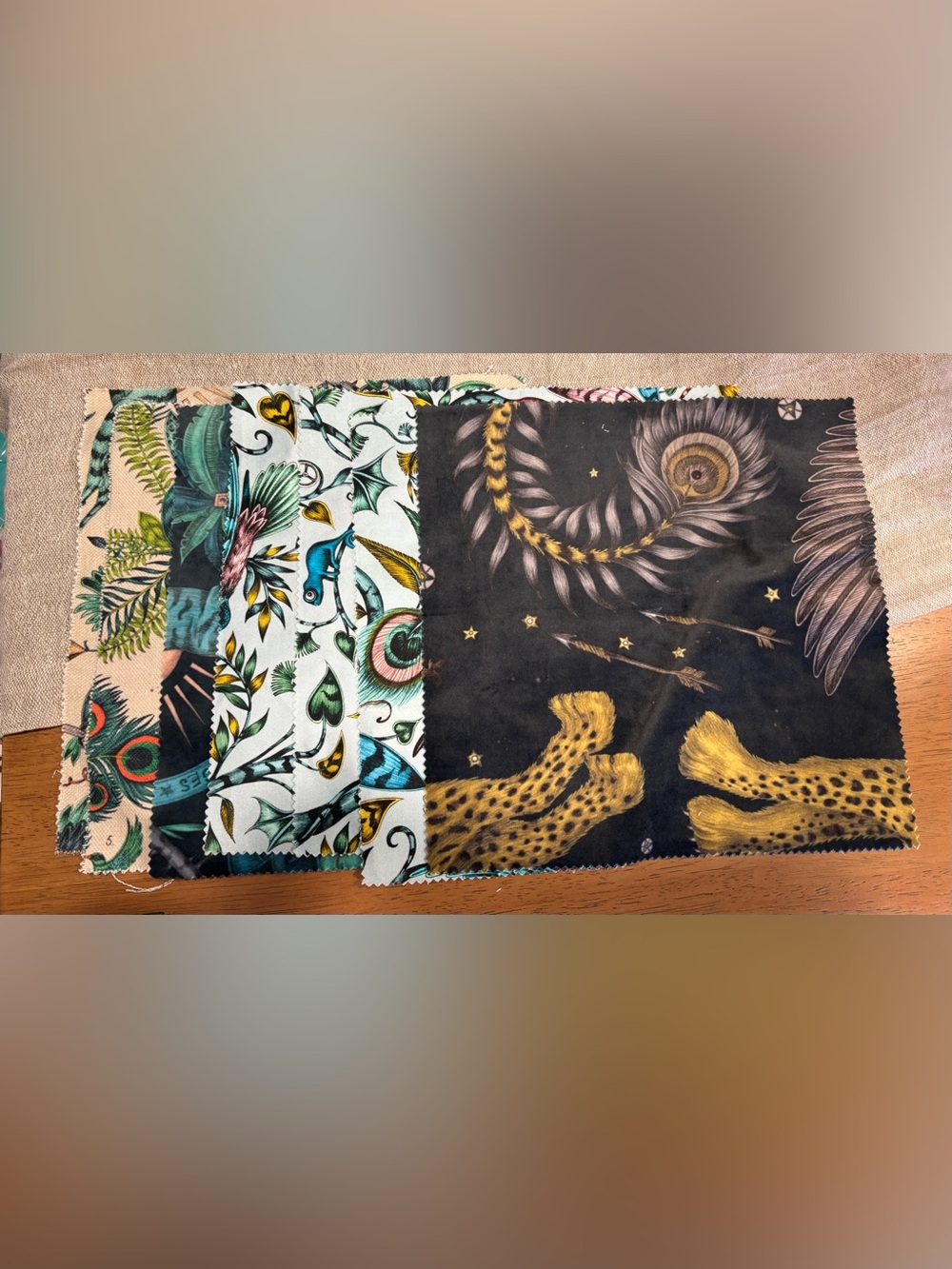 Emma J Shipley Fabric Samples Lot 28 - Picture 4 of 9